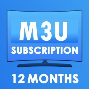Premium M3U Link - 12 Months